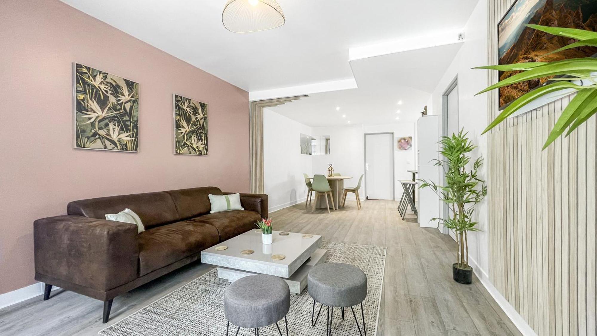 אנמסה La Coloc Choco - Belle Colocation En Hypercentre / 5 Chambres Privees / Salle De Bains Privative / Proche Gare Et Tram / Wifi Et Netflix מראה חיצוני תמונה